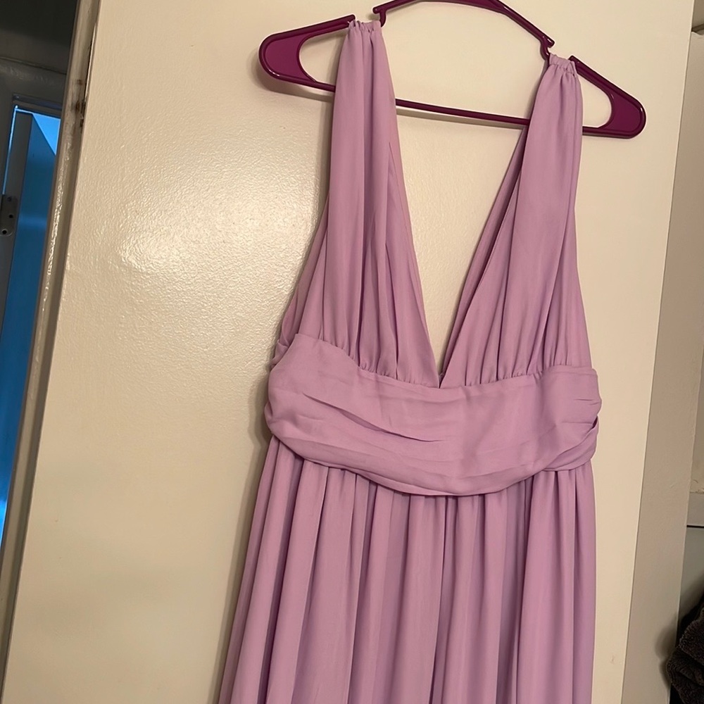 Lavender formal dress